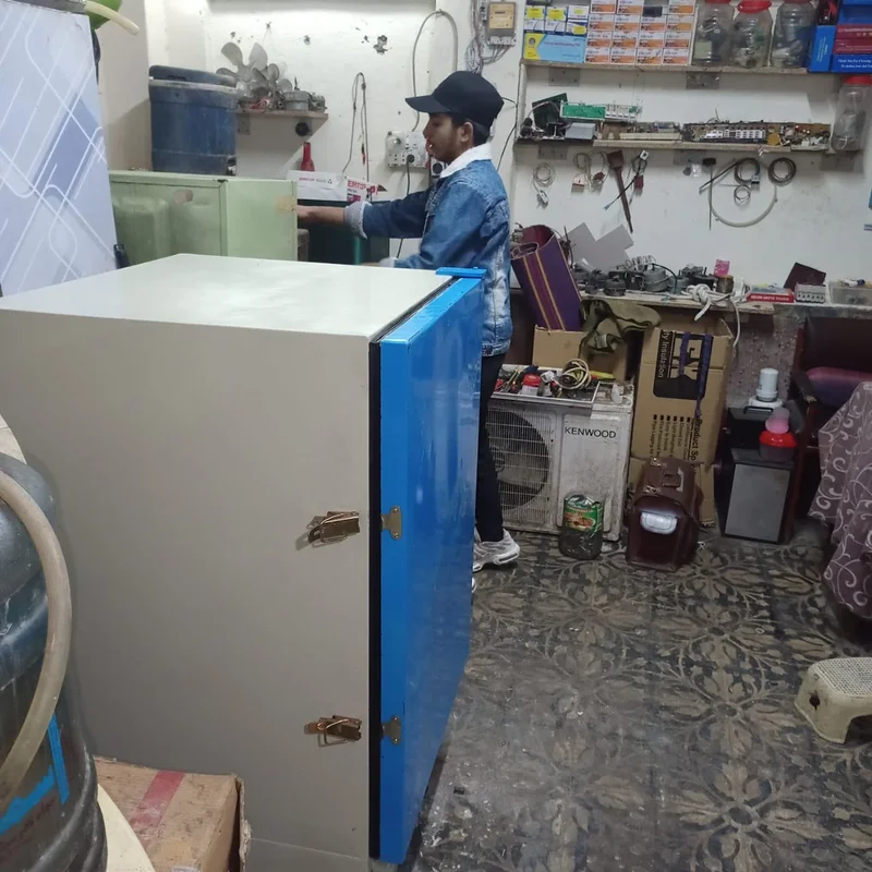Compact mini cold room installation for commercial storage by K Falak Cool Breeze